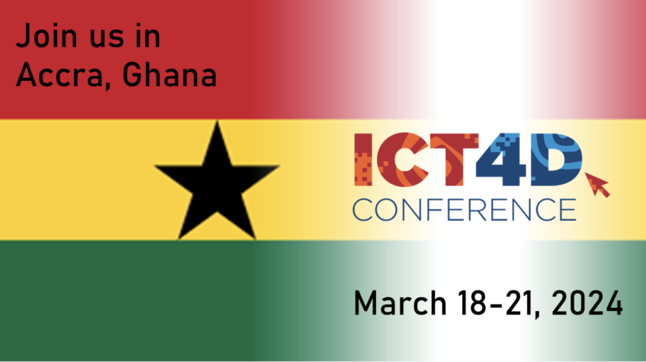 申込受付中：ICT4D Conference@ガーナ